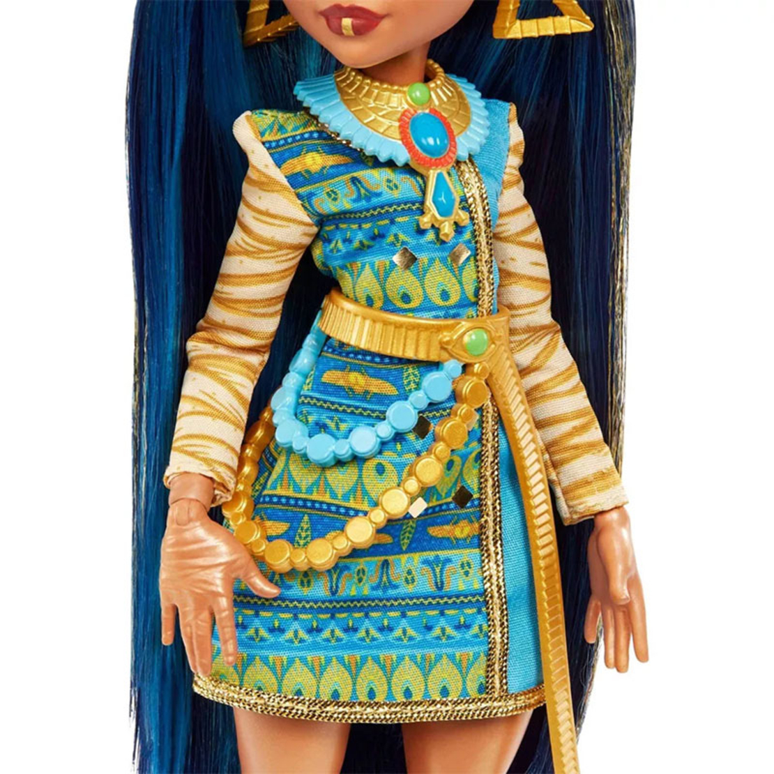 Кукла Mattel Monster High Cleo De Nile с аксесоари и домашен любимец
