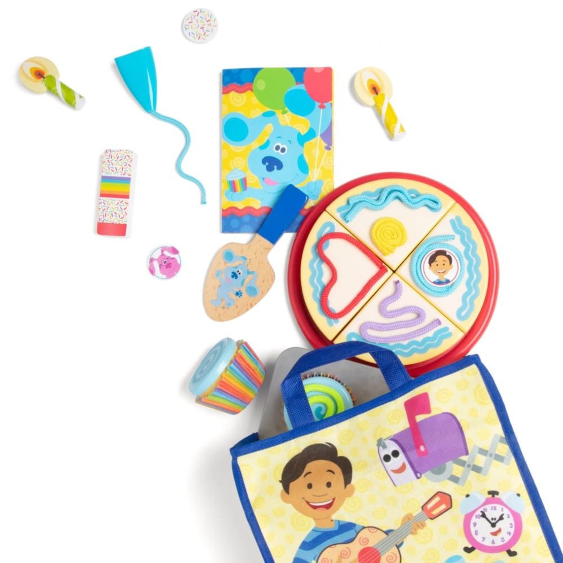 Дървен комплект за игра Melissa and Doug Blue's Clues & You! Рожден ден 33018