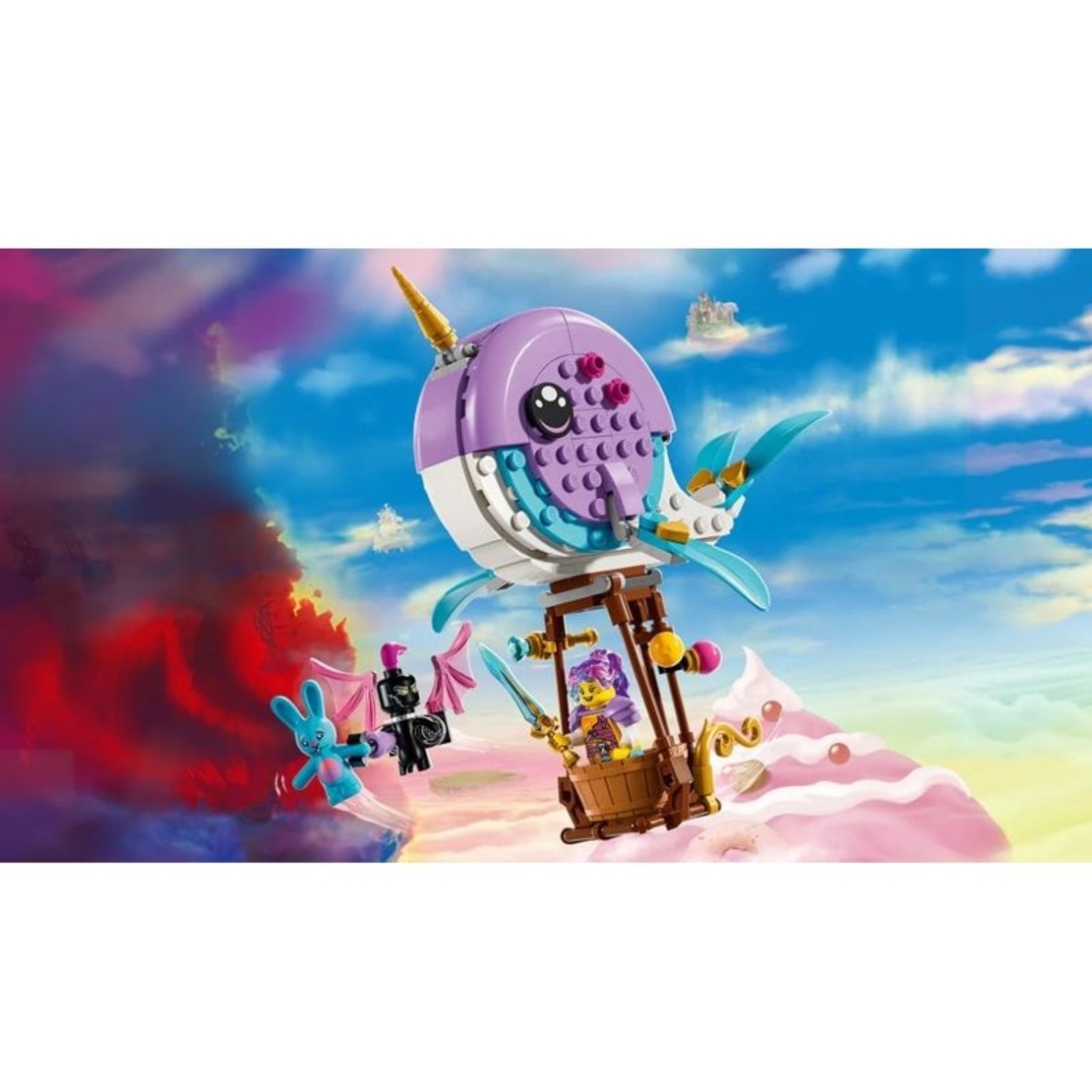 LEGO® DREAMZzz™ Нарвалът на Изи – балон с горещ въздух 71472