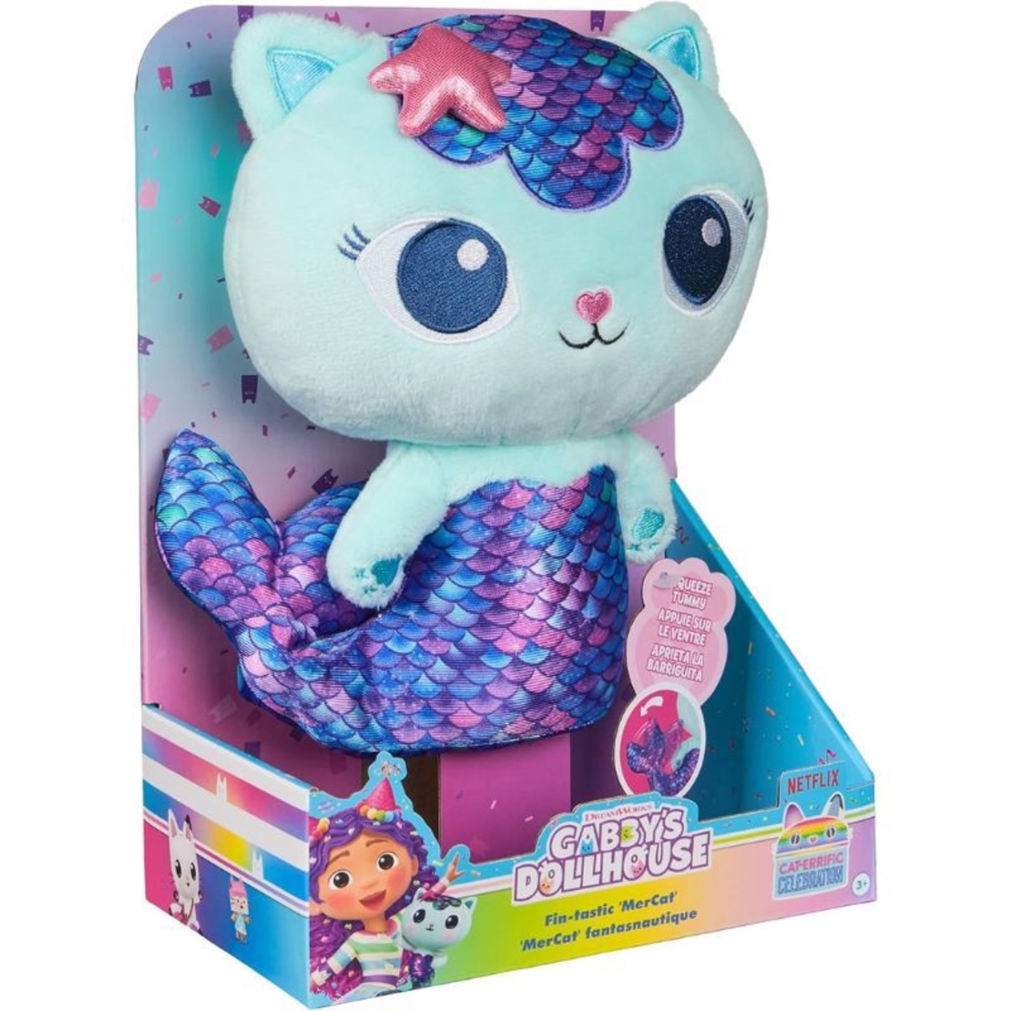 Плюшена играчка Spin Master Gabby's Dollhouse MerCat