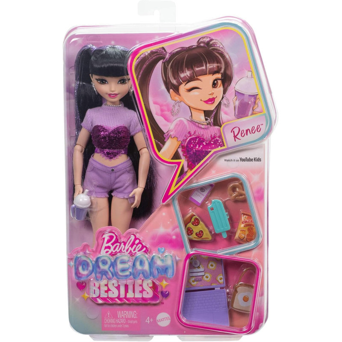 Игрален комплект Mattel Barbie Dream Besties кукла с аксесоари, HYC20