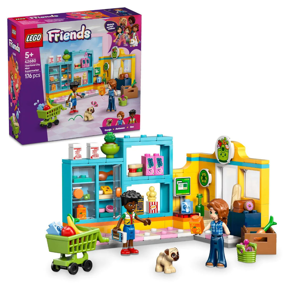 LEGO® Friends Минимаркет в Хартлейк Сити 42680