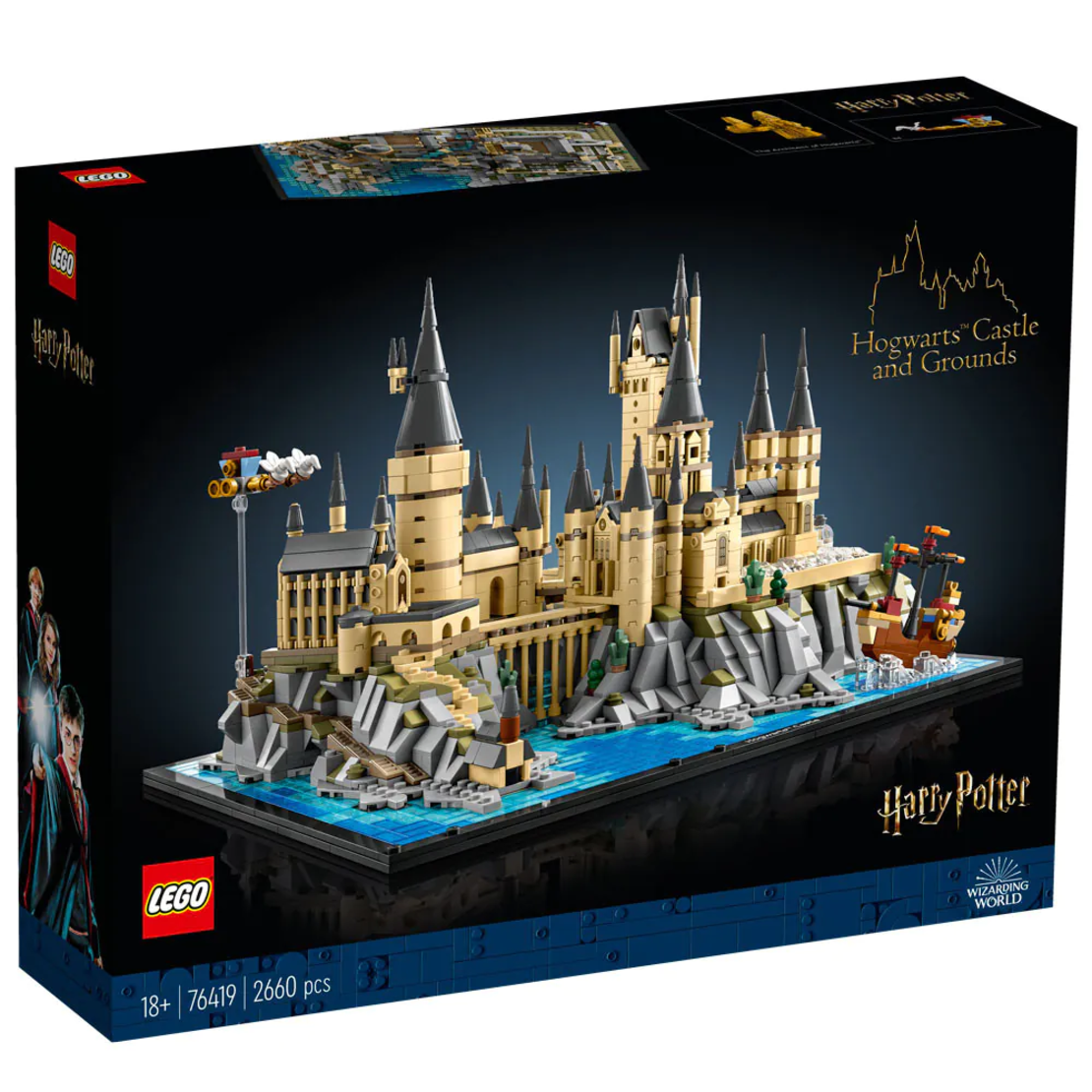 LEGO® Harry Potter™ Замъкът Хогуортс и земите наоколо 76419