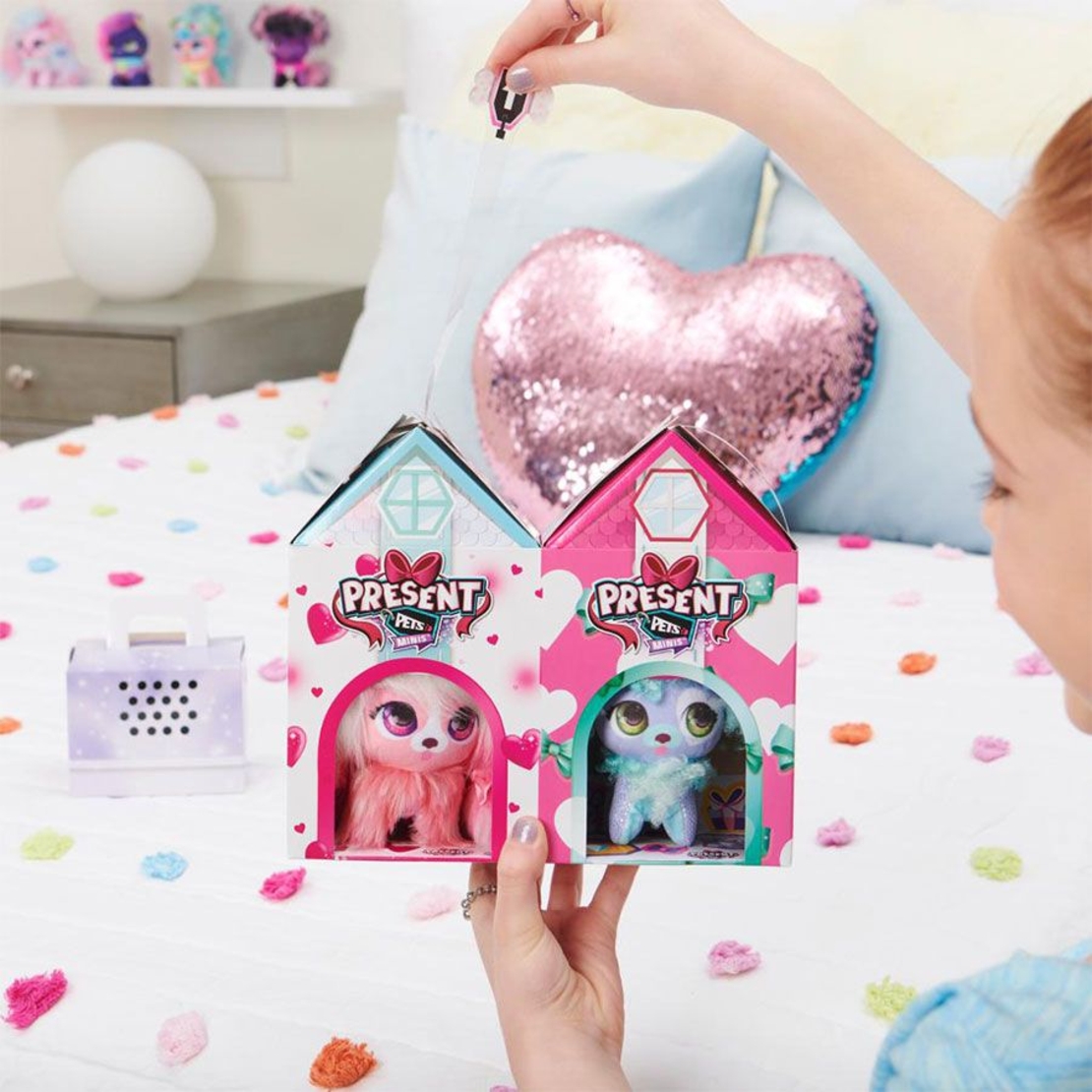 Плюшени играчки изненада Spin Master Present Pets Minis Fluffy BFFs 3 бр.