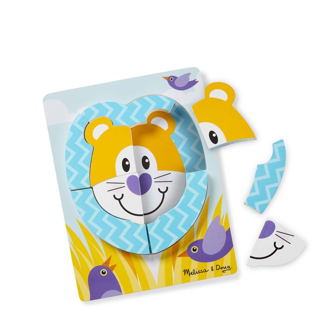 Дървен пъзел Melissa&Doug Сафари 40131