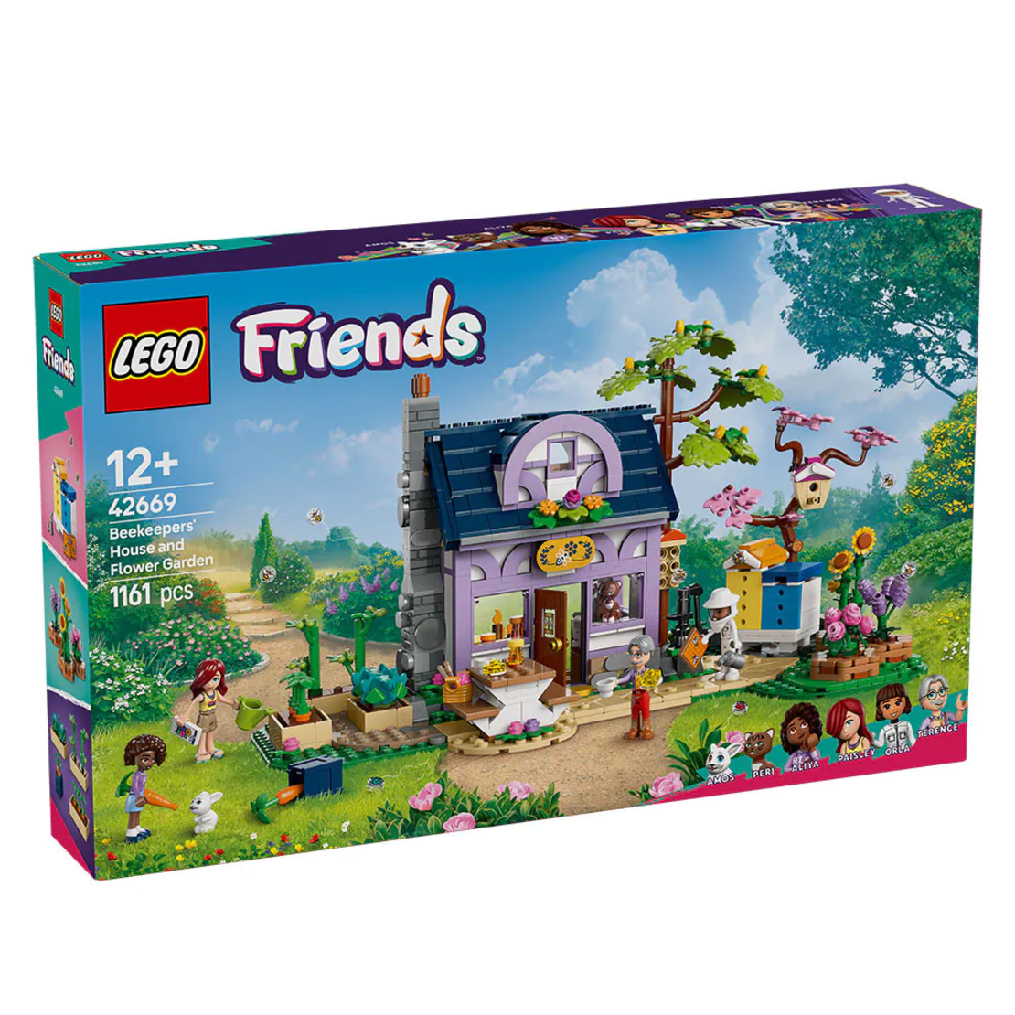 LEGO® Friends Пчеларска къща и цветна градина 42669