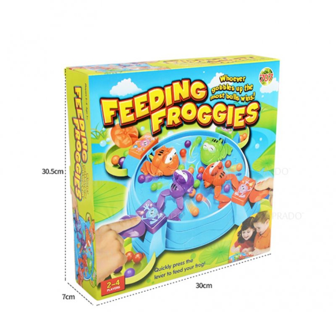 Настолна игра Raya Toys Гладни жаби