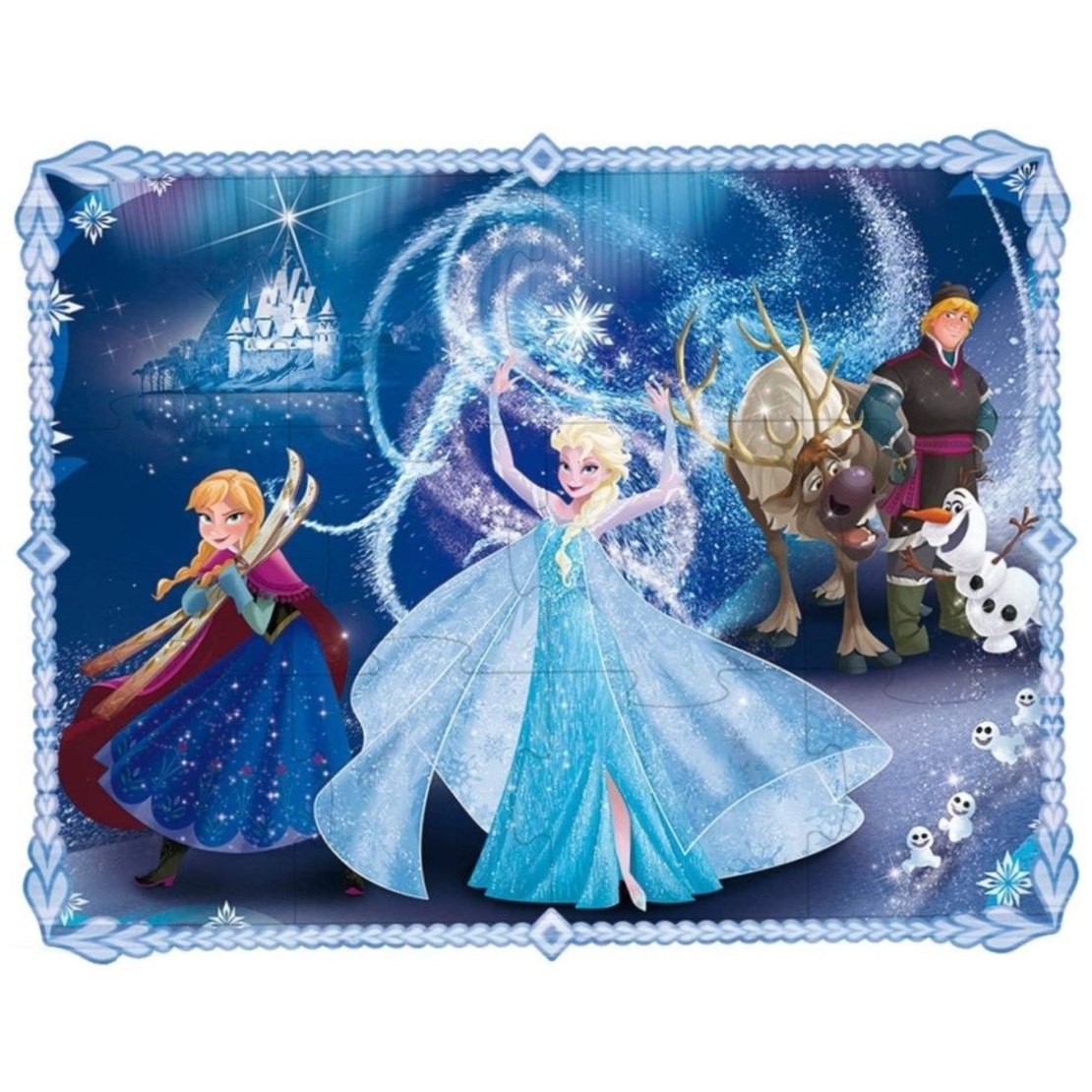 Детски пъзел Lisciani Frozen за земя 68029