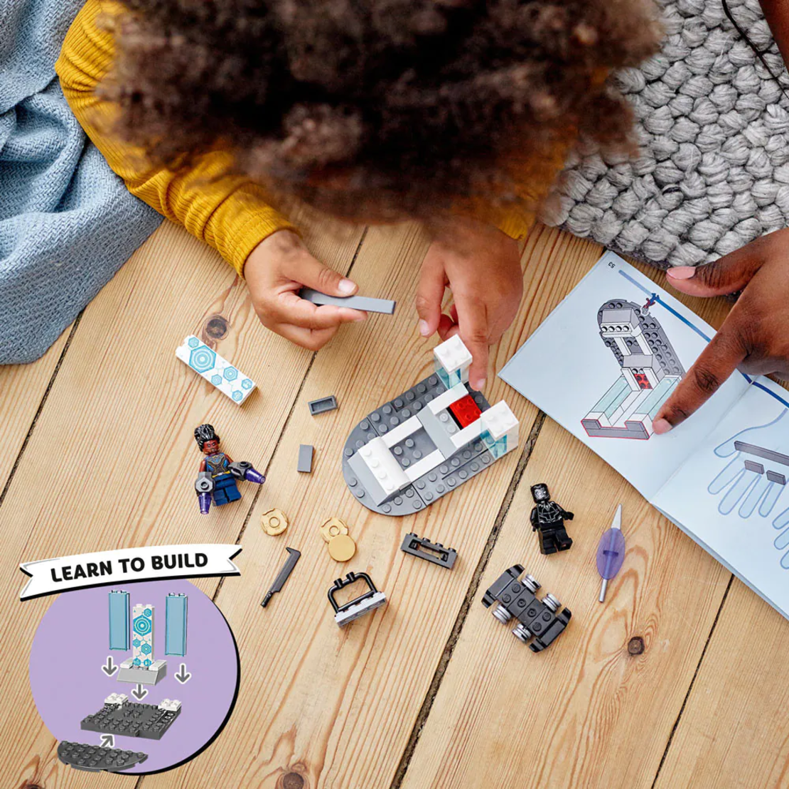 LEGO® Marvel Черната Пантера - Лабораторията на Шури 76212