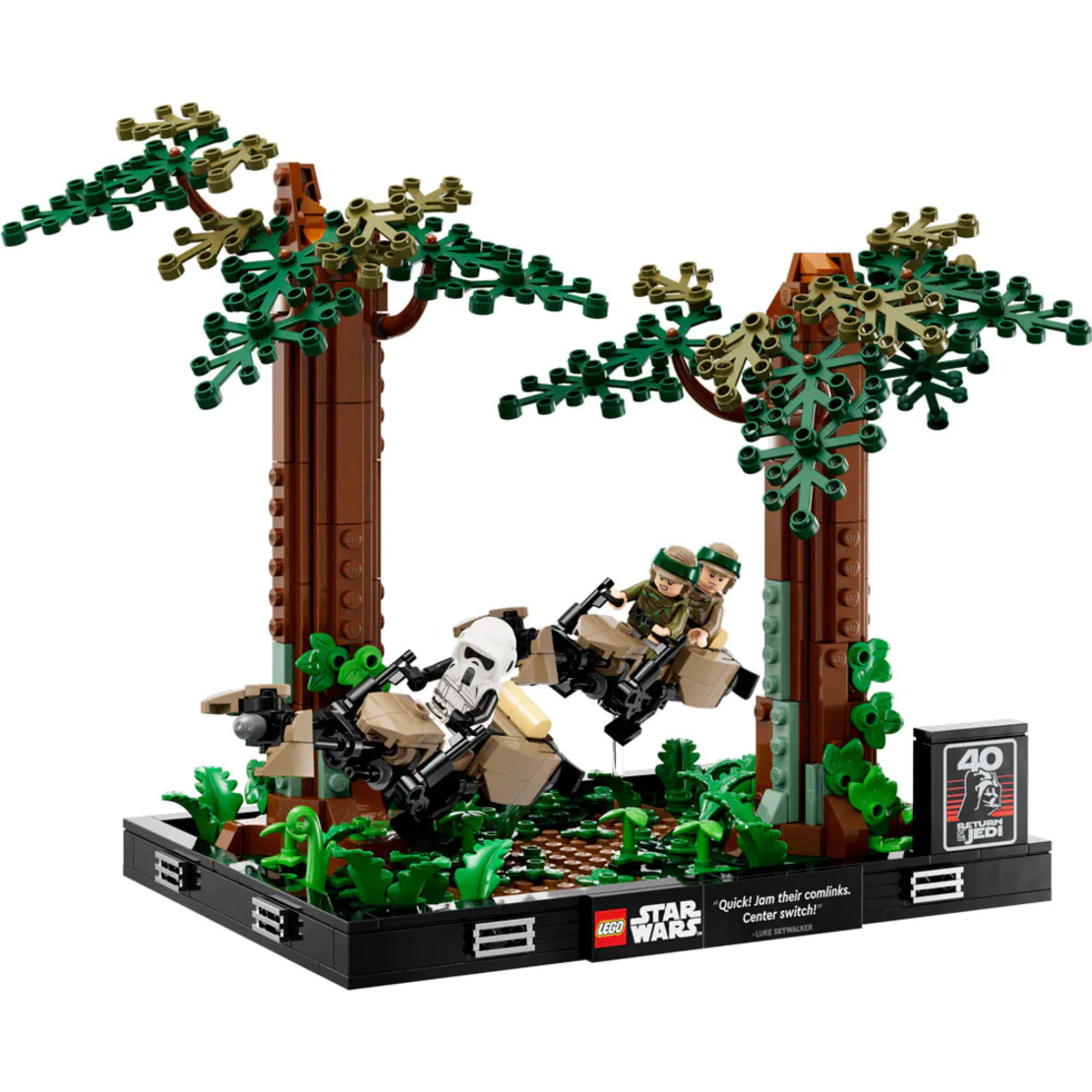 LEGO® Star Wars™ Диорама на преследването на Ендор 75353