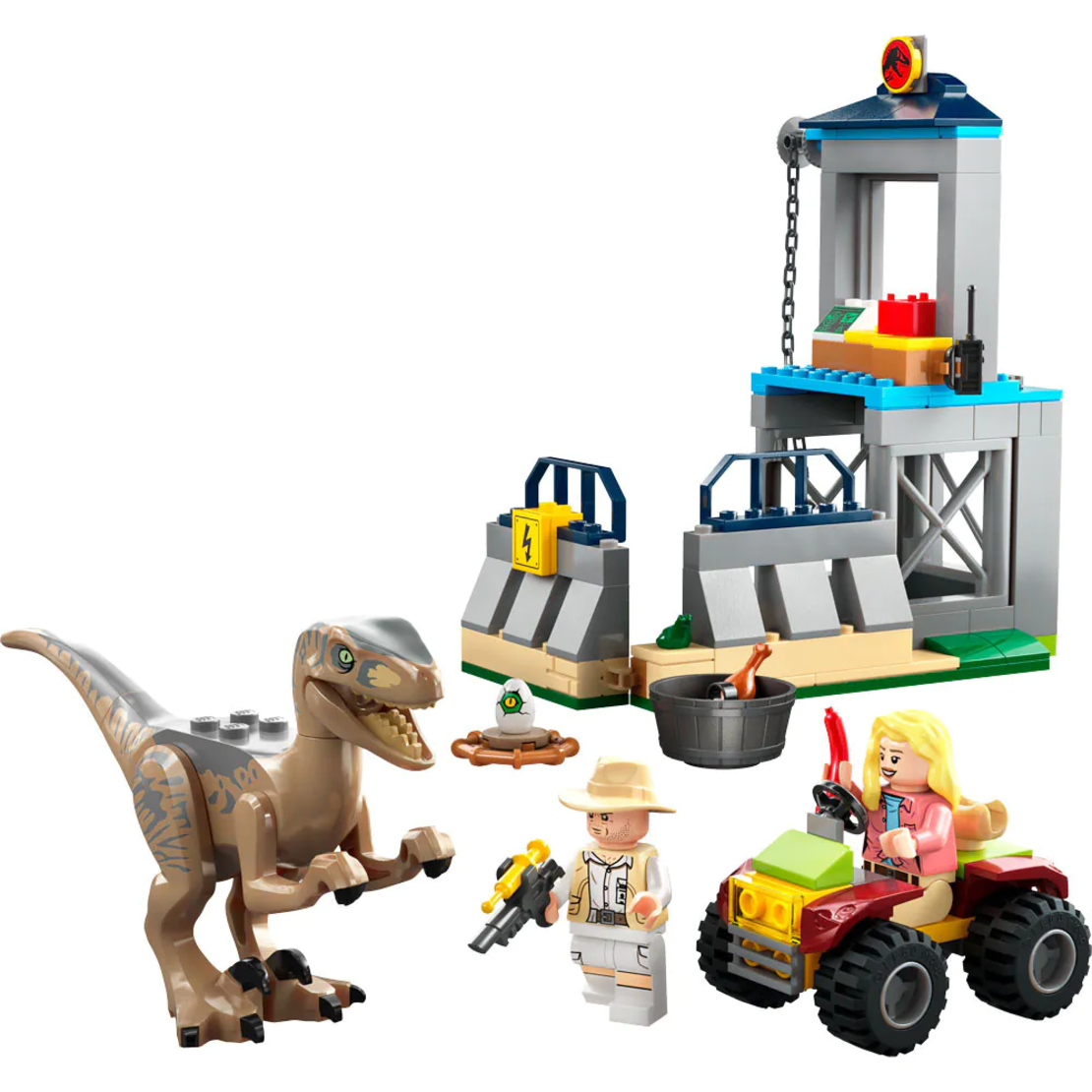 LEGO® Jurassic World Бягство на велосираптор 76957