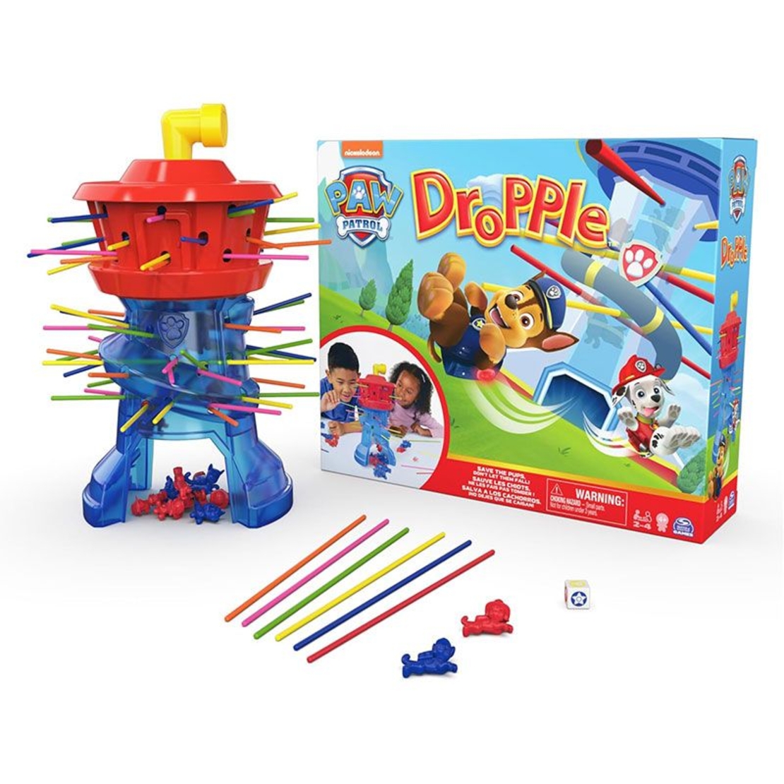 Детска настолна игра Spin Master Paw Patrol Dropple