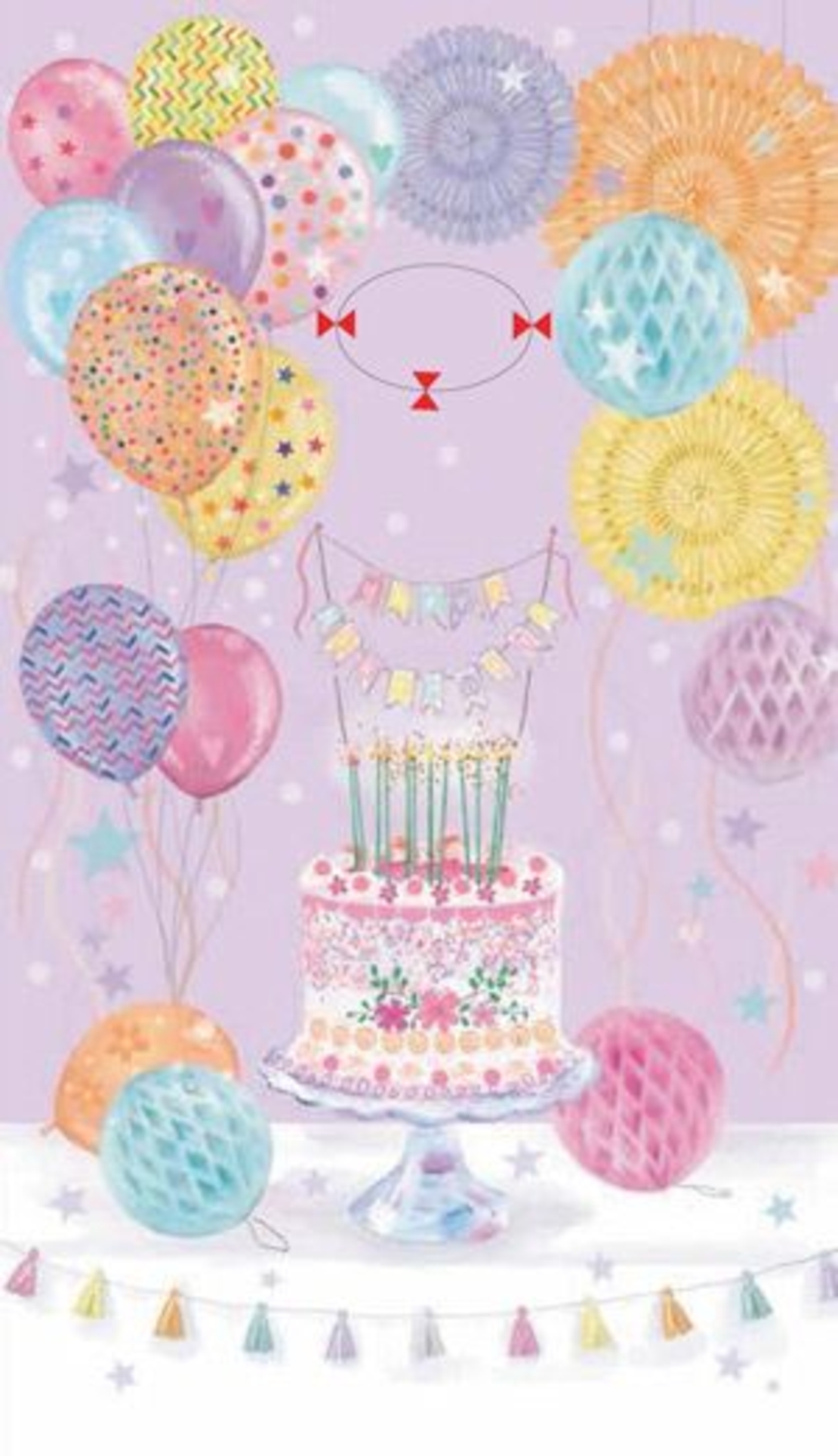 Картичка - Честит рожден ден - Торта