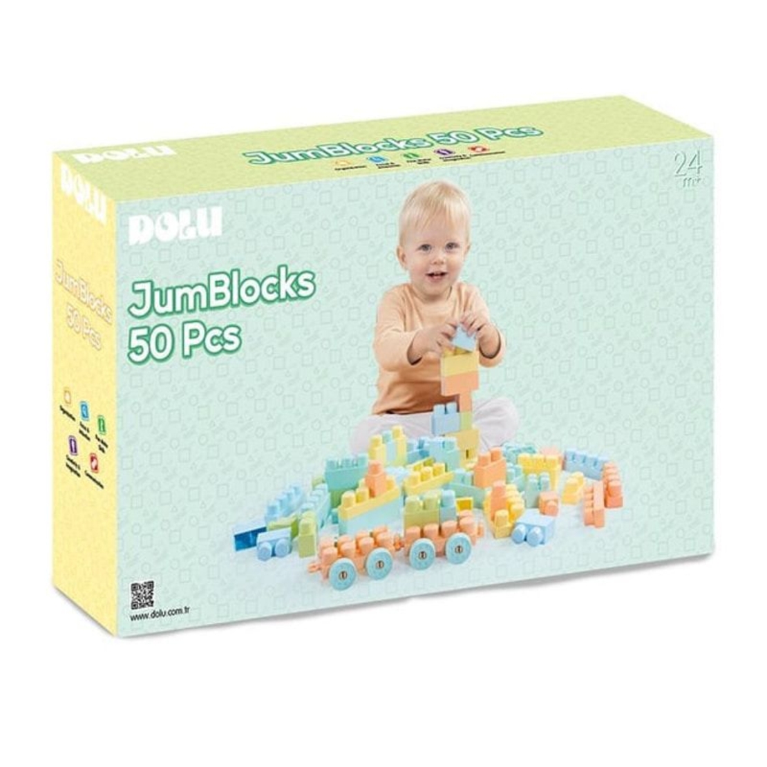 Конструктор DOLU Jumblocks, 5212, 50ч.