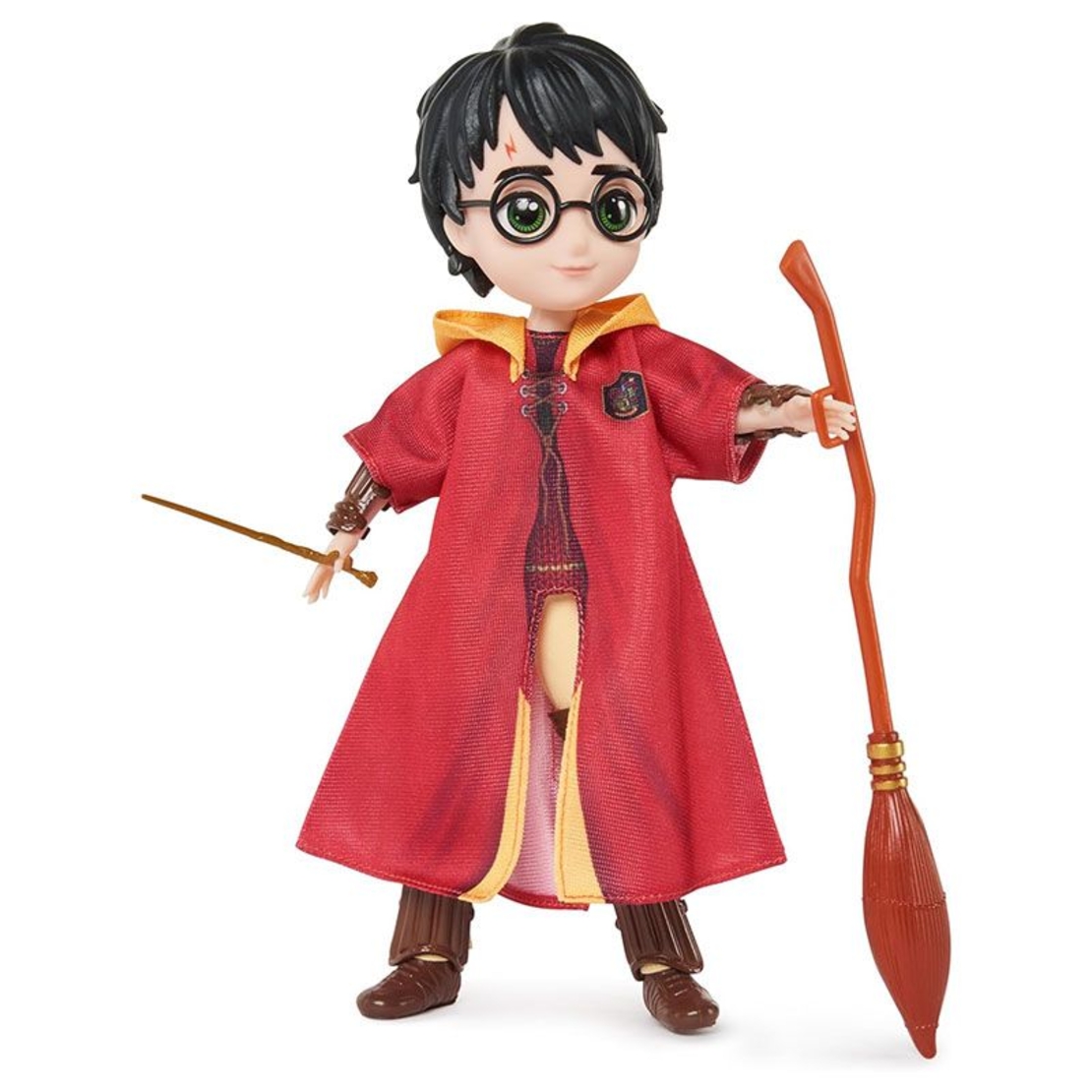 Кукла Spin Master Harry Potter Wizarding World Quidditch Doll Gift Set с 10 аксесоара, 20 см