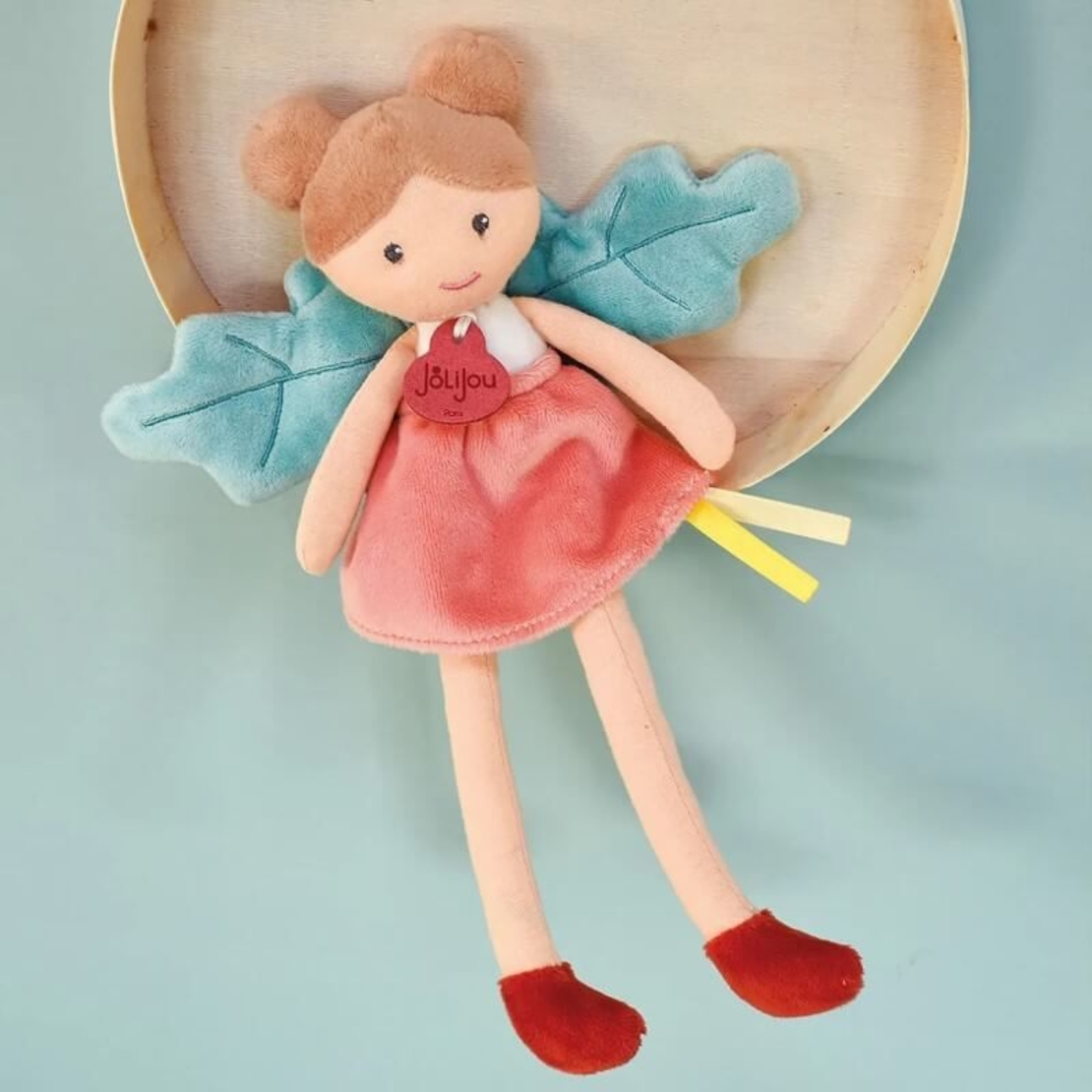 Плюшена играчка Doudou фея Gaia кукла 25 см, JJ6030
