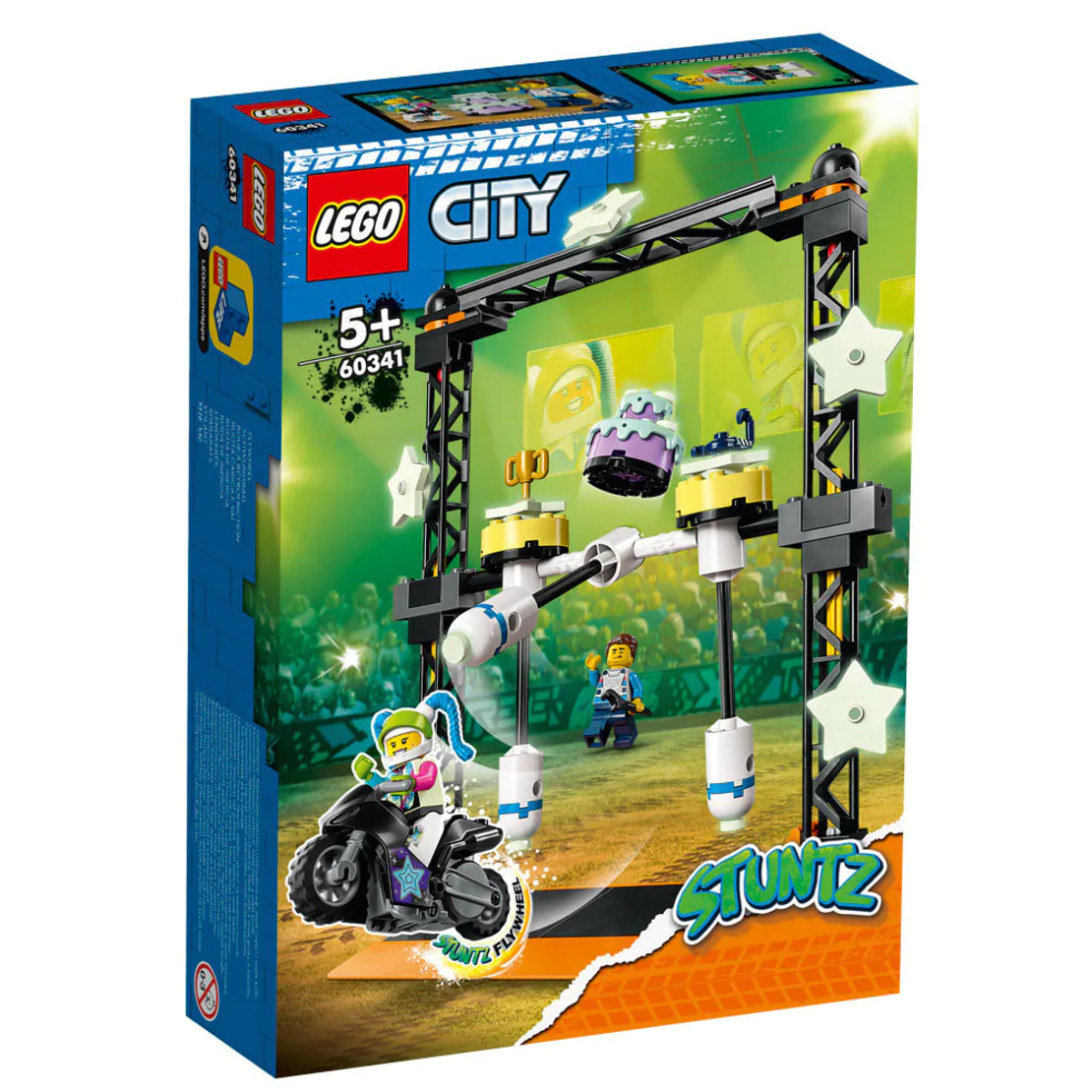 LEGO® City Stuntz Каскадьорско предизвикателство Knock-Down 60341