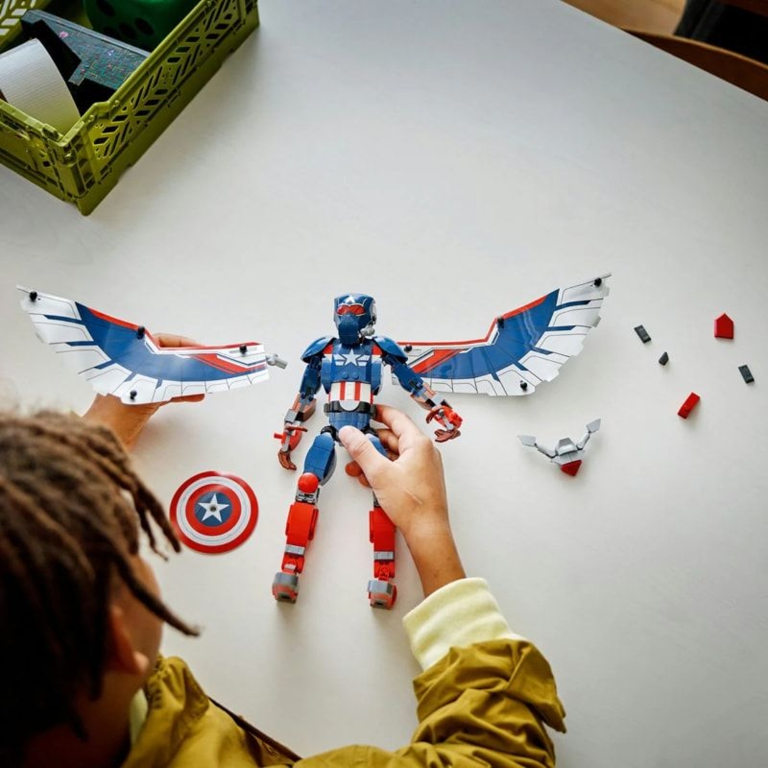LEGO® Marvel Фигура за изграждане: Капитан Америка 76296