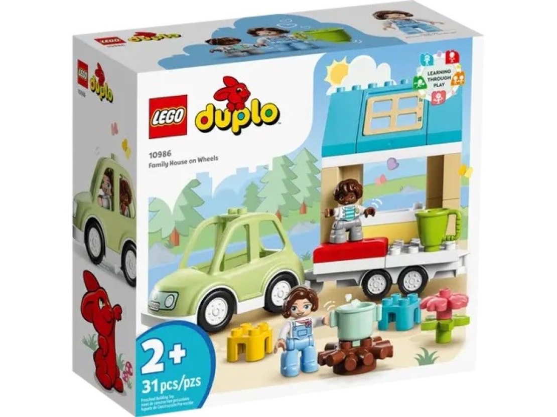 LEGO® DUPLO® Town Семейна къща на колела 10986