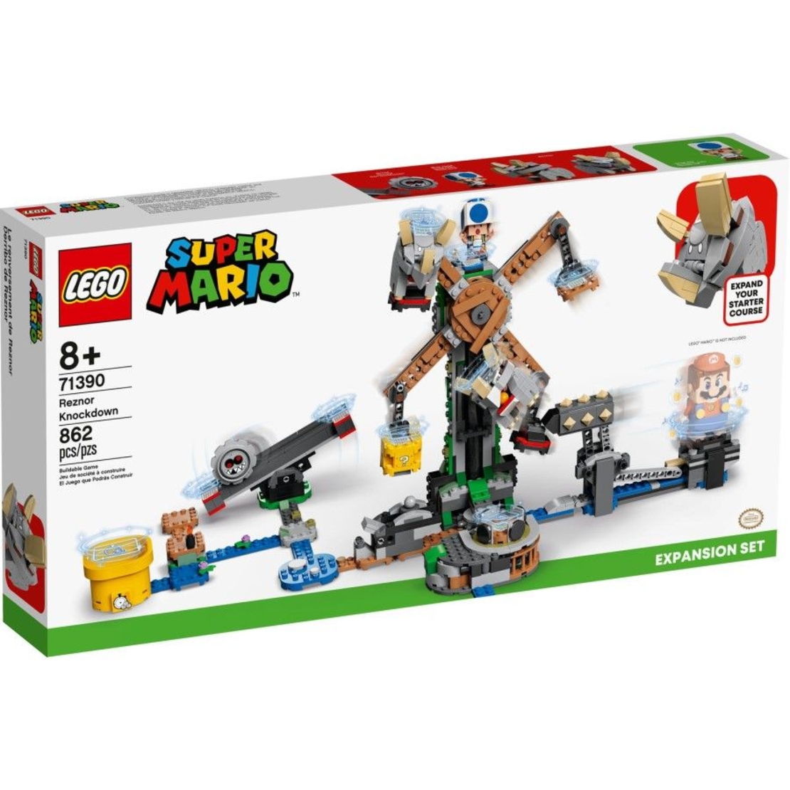 LEGO® Super Mario™ Комплект с допълнения Reznor Knockdown 71390