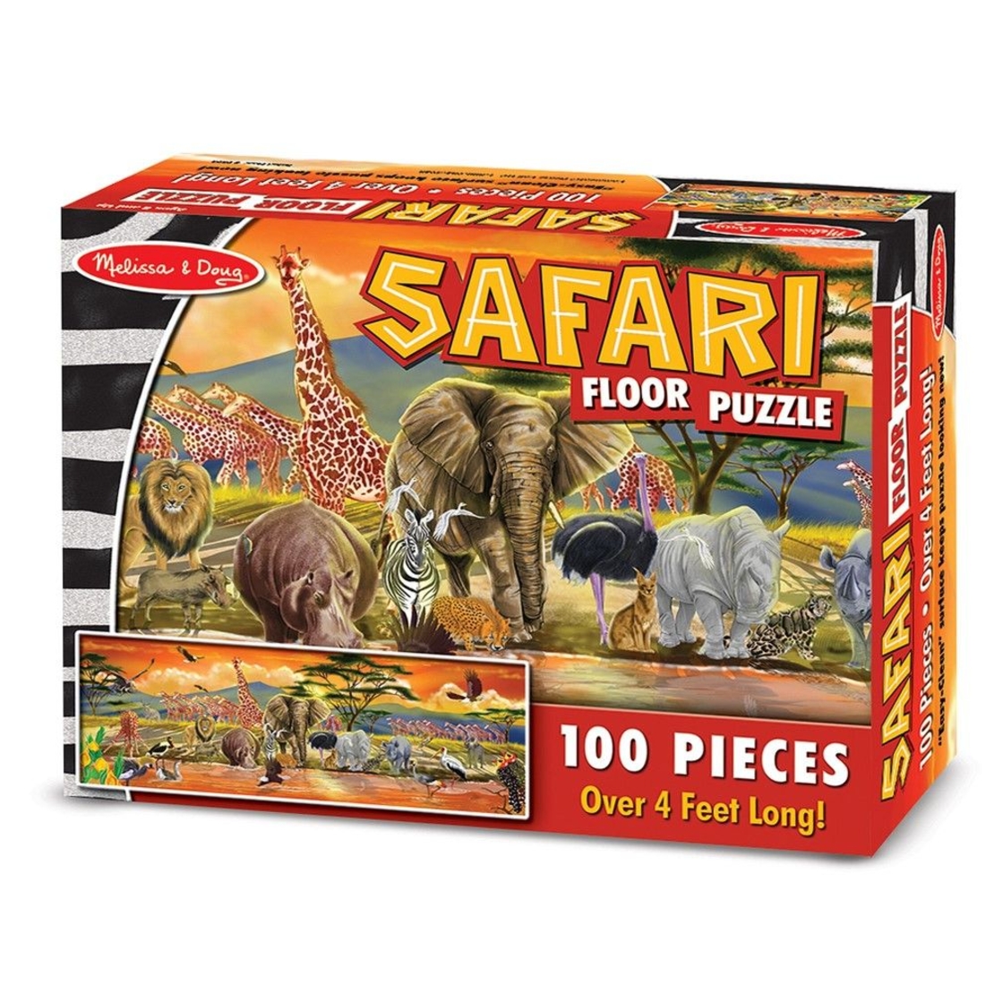 Пъзел под 100 части Melissa and Doug Safari 12873