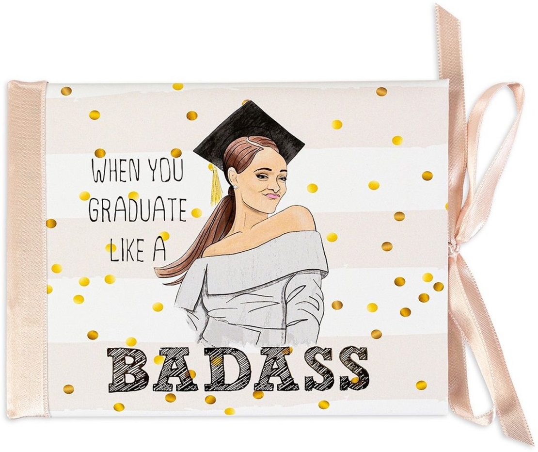 Луксозна картичка за дипломиране - Badass