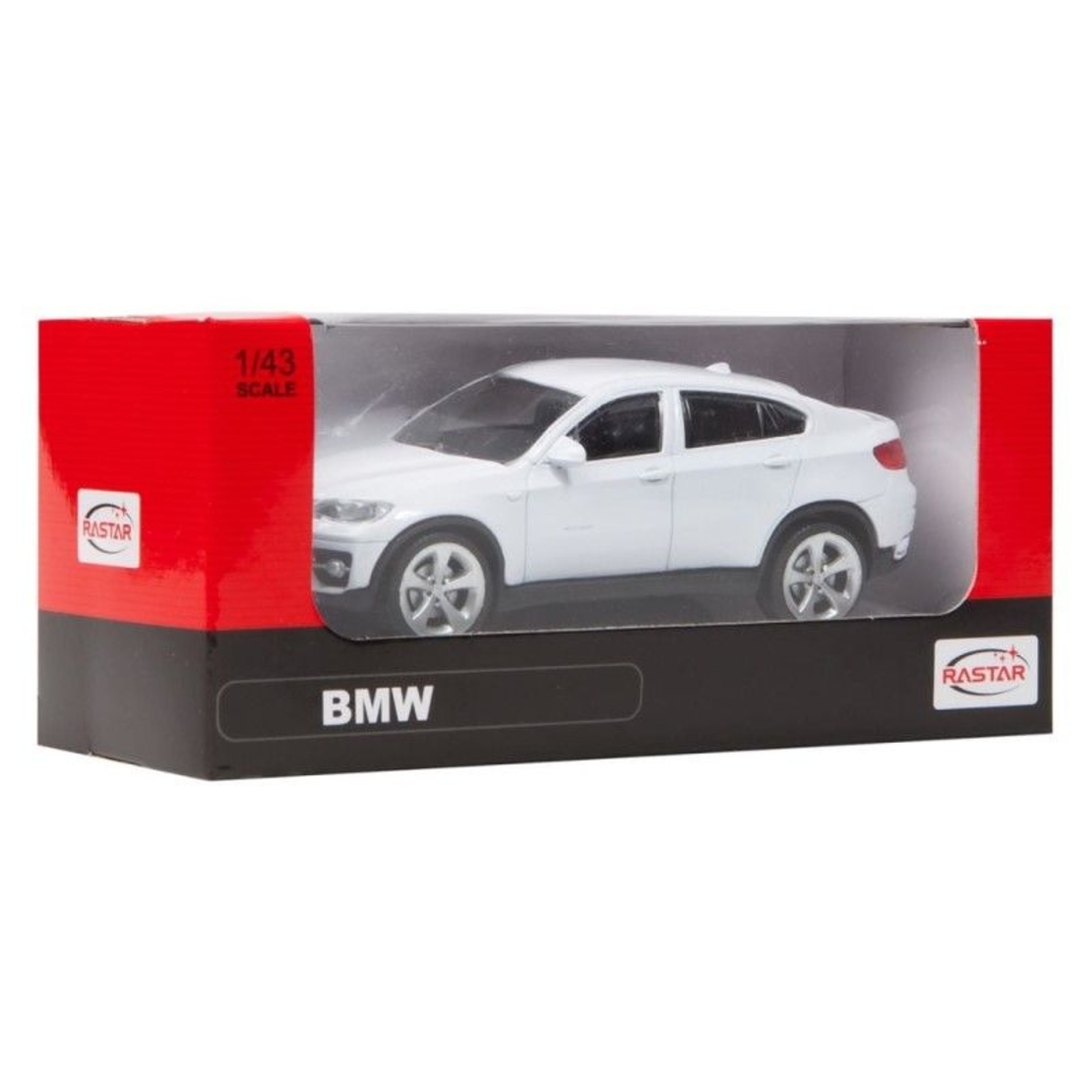 Детска кола за игра Rastar Die Cast BMW X6 1:43, 33700