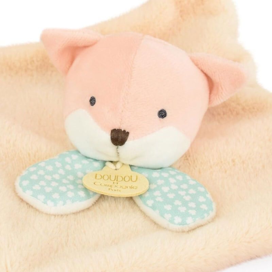Плюшена играчка за гушкане Doudou Les Rikikis лисица 19 см, DC4156