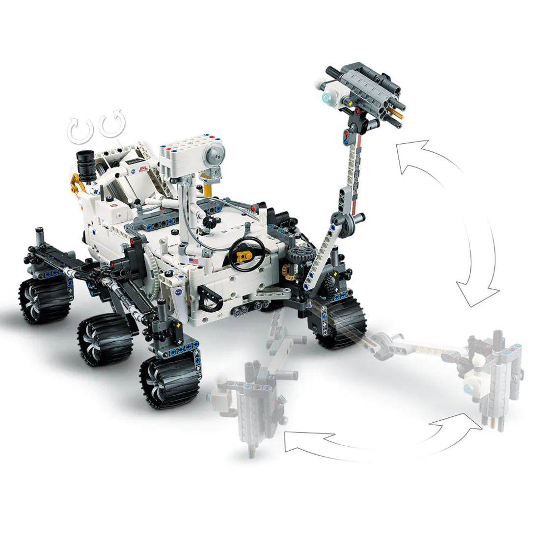 LEGO® Technic Марсоходът на НАСА Пърсивиърънс 42158