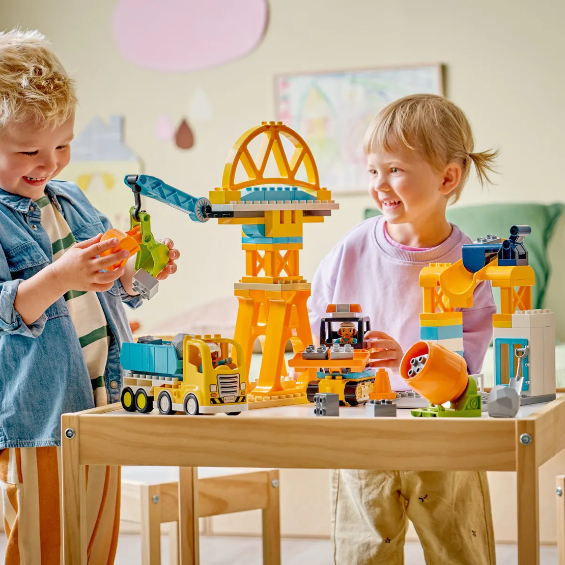 LEGO® DUPLO® Town Строителна площадка и машини 3 в 1 10476