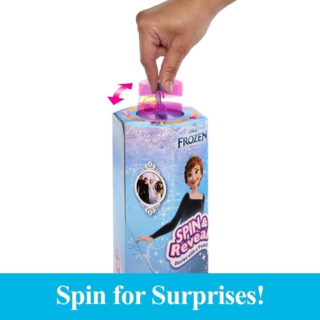 Кукла Mattel Disney Frozen Anna Spin & Reveal