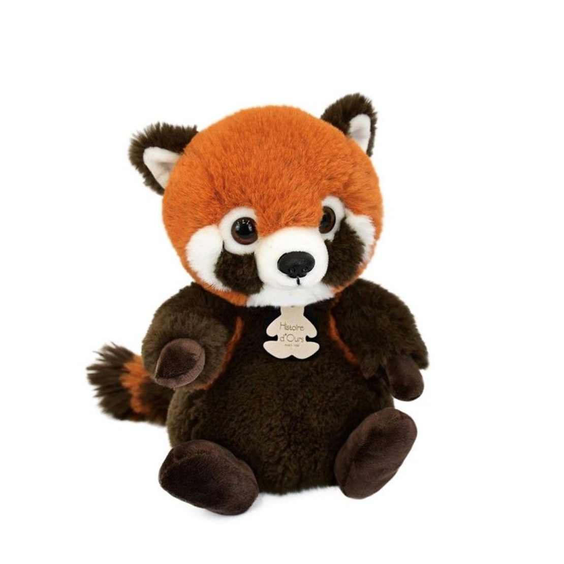 Плюшена играчка Doudou Histoire d'Ours червена панда 20 см, HO3273