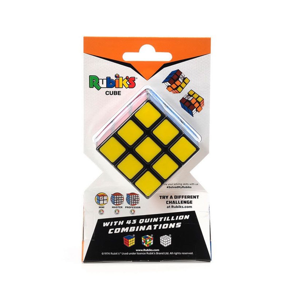Логически пъзел куб на Рубик Spin Master Rubik Кубче 3х3 6062791