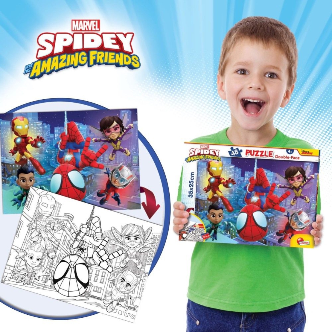 Детски пъзел Lisciani M-Plus Marvel Spidey 48ч.