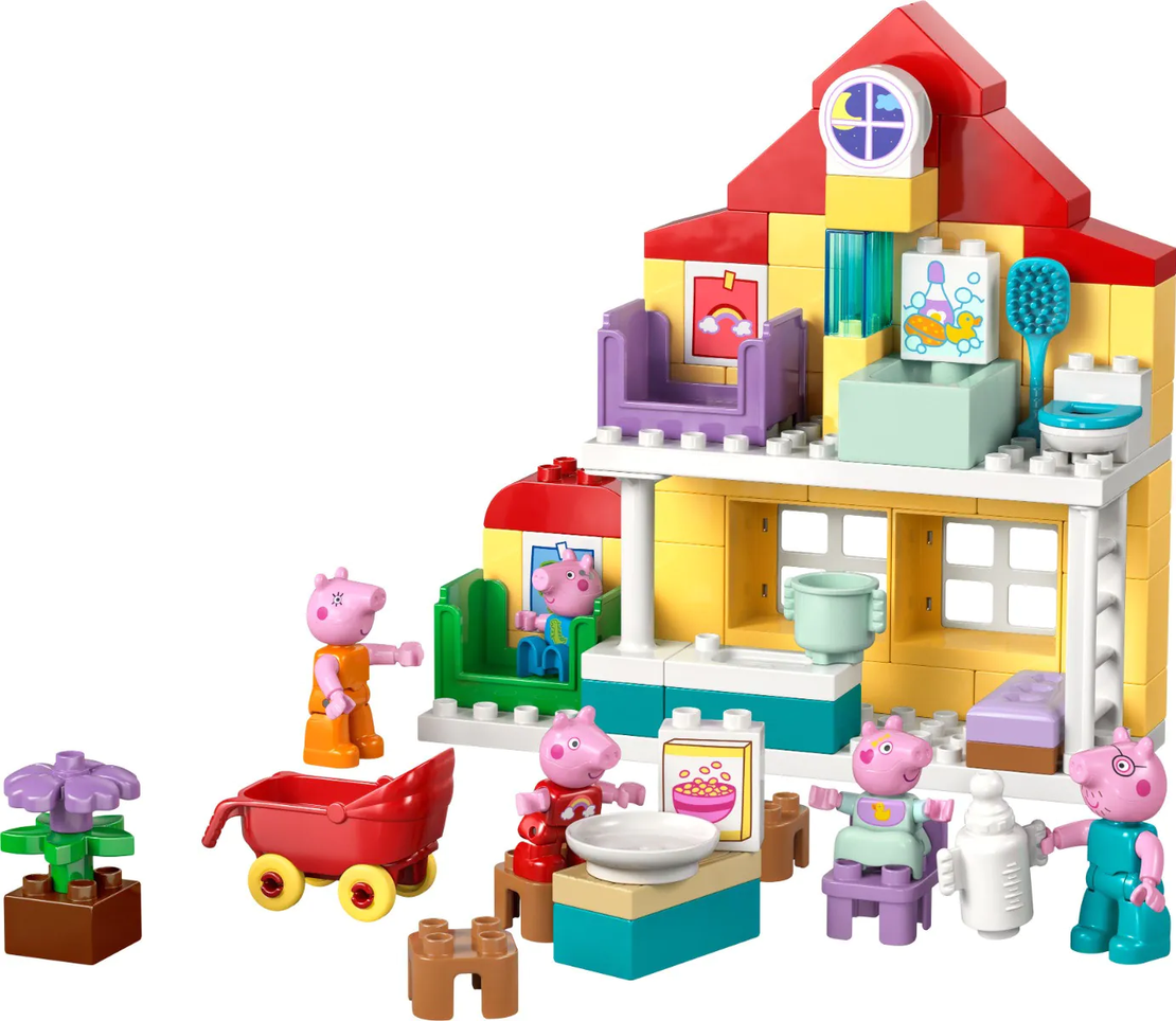 LEGO® DUPLO® Peppa Pig Семейна къща 10467