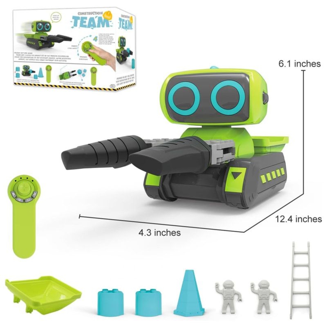 Строителен робот-товарач с дистанционно Raya Toys Construction Team