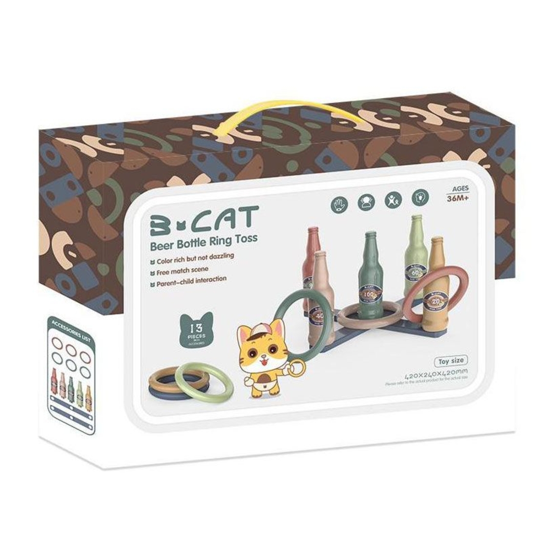 Настолна игра Raya Toys Бутилки и рингове