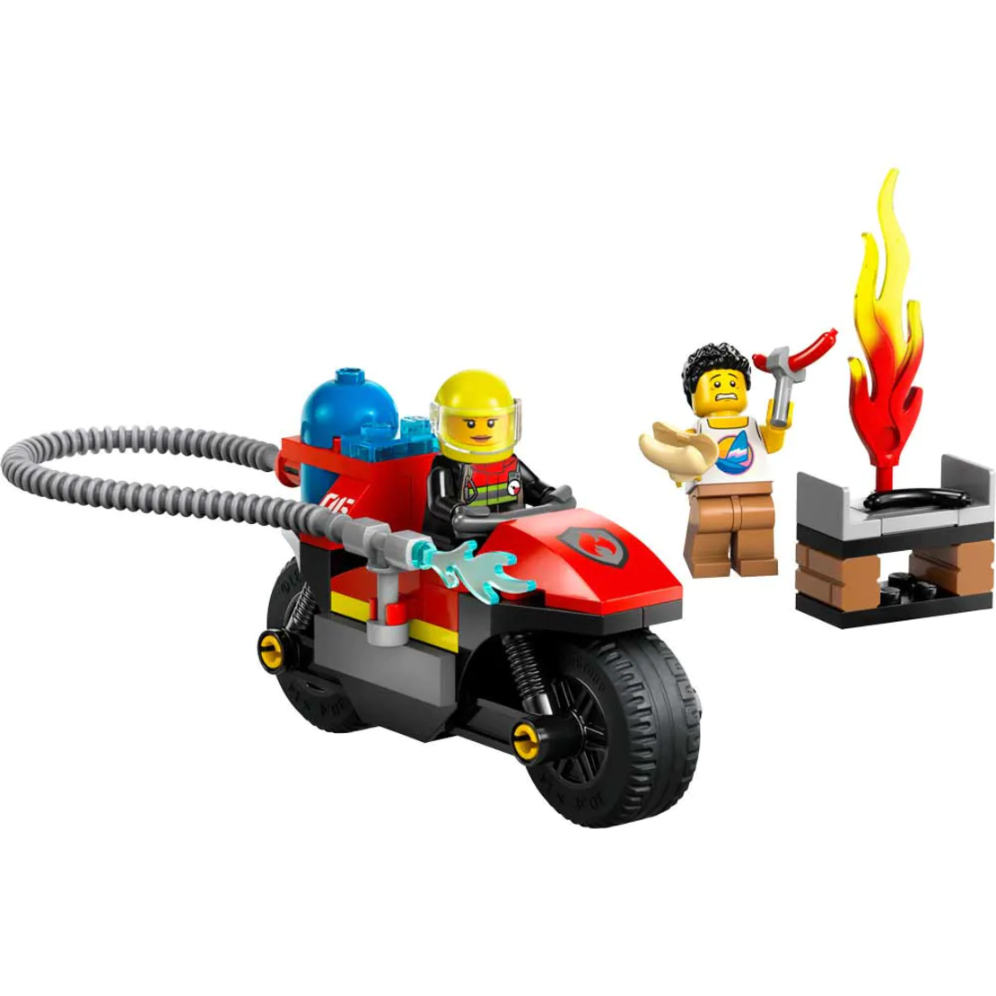 LEGO® City Противопожарен мотоциклет 60410