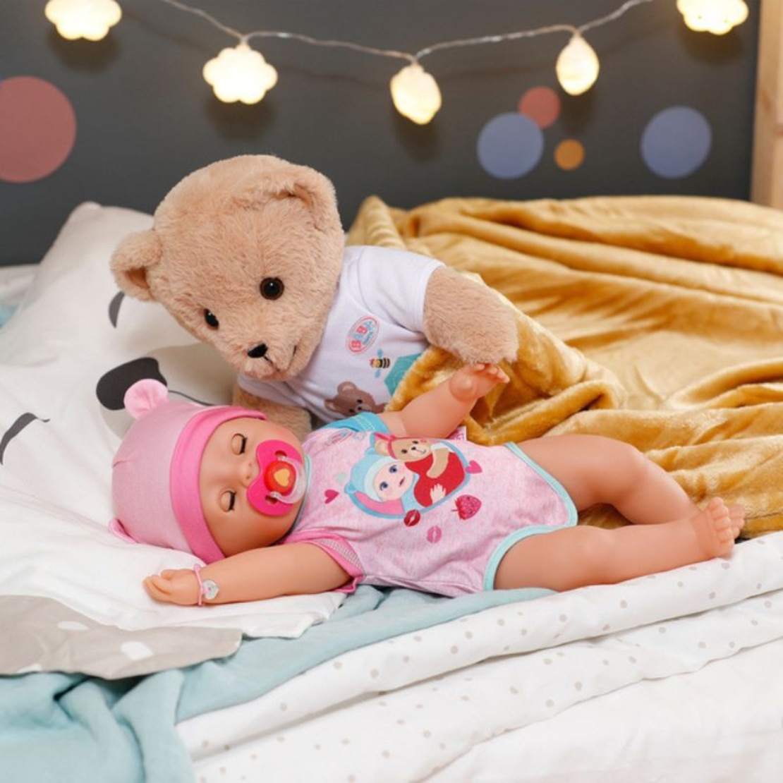 Интерактивна кукла бебе Zapf Creation Baby Born Emma, 43 см., с аксесоари