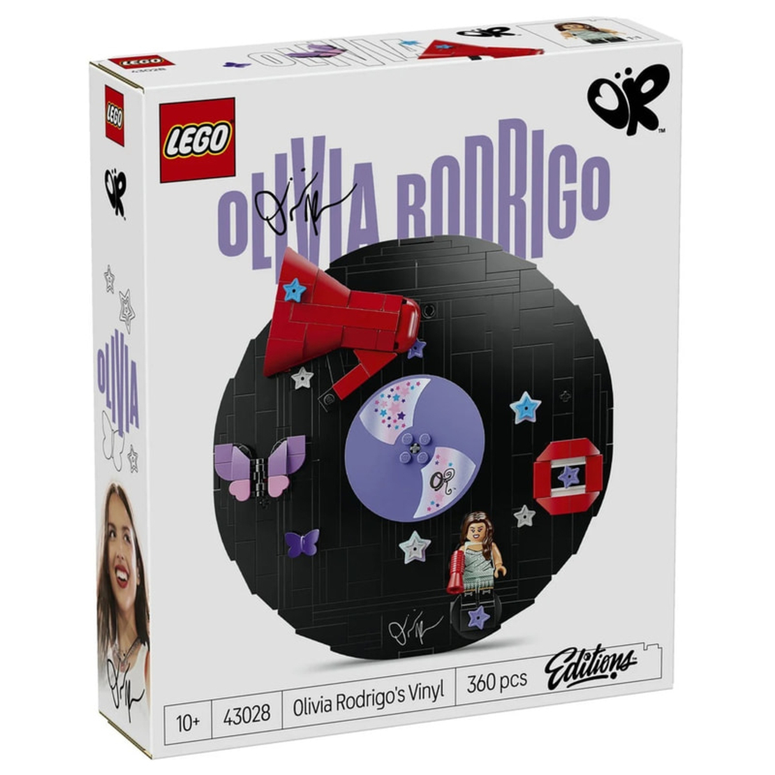 LEGO® Editions Грамофонна плоча на Оливия Родриго 43028
