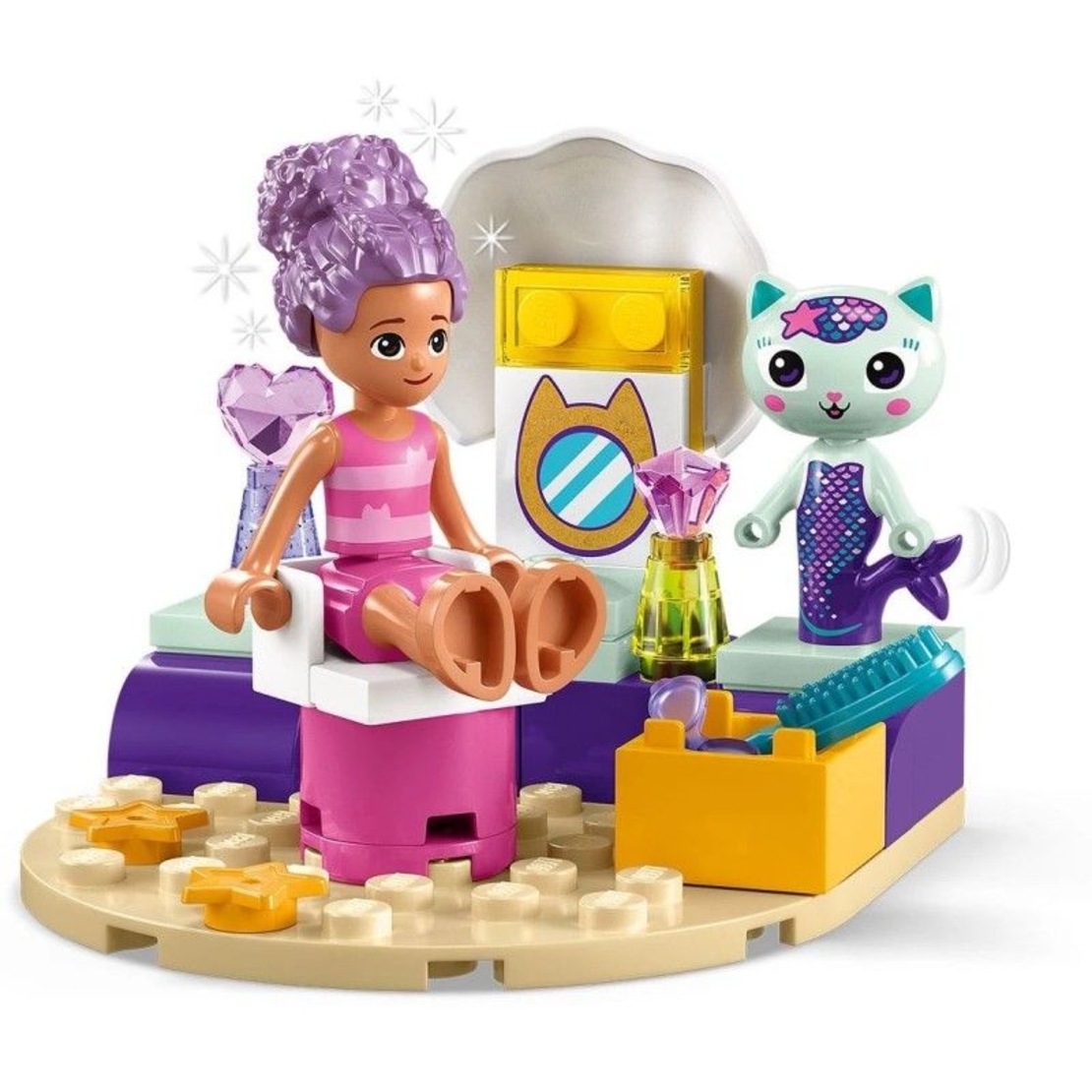 LEGO® Gabby's Dollhouse Спа корабът на Габи и Котката-русалка 10786
