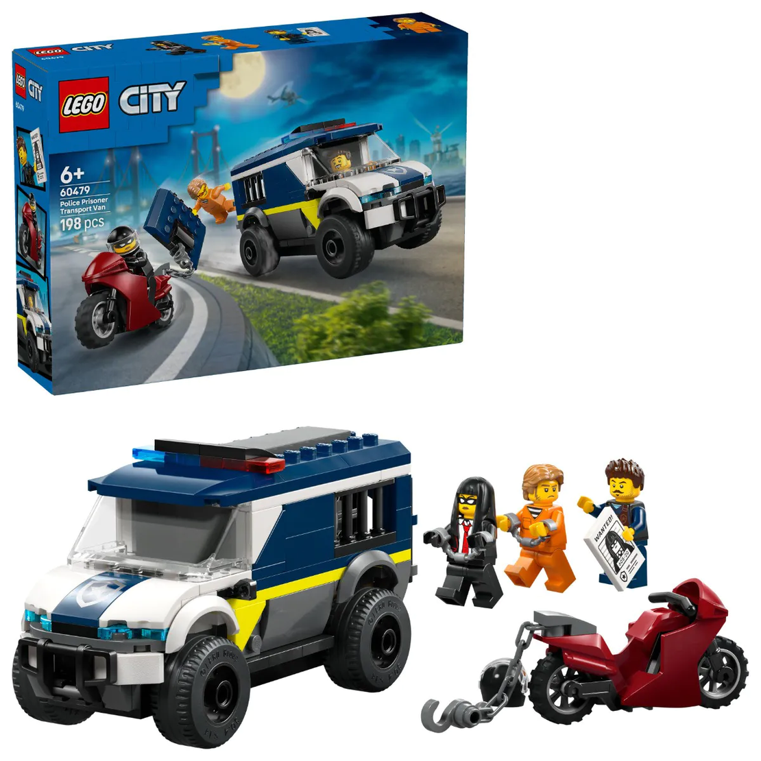 LEGO® City Полицейски затворнически микробус 60479