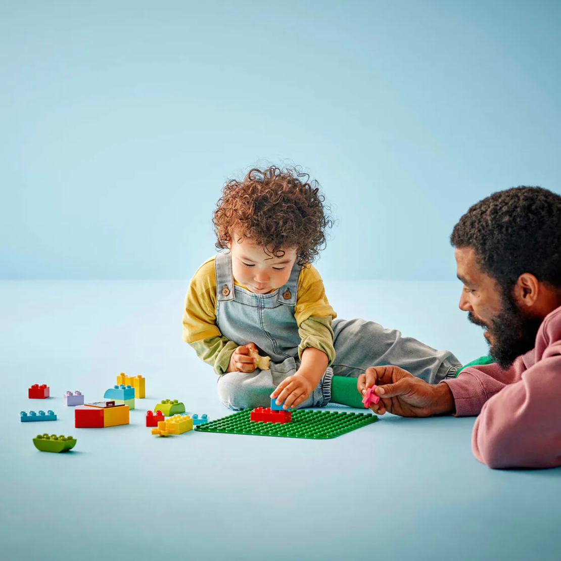 LEGO® DUPLO® Зелена строителна плочка 10460