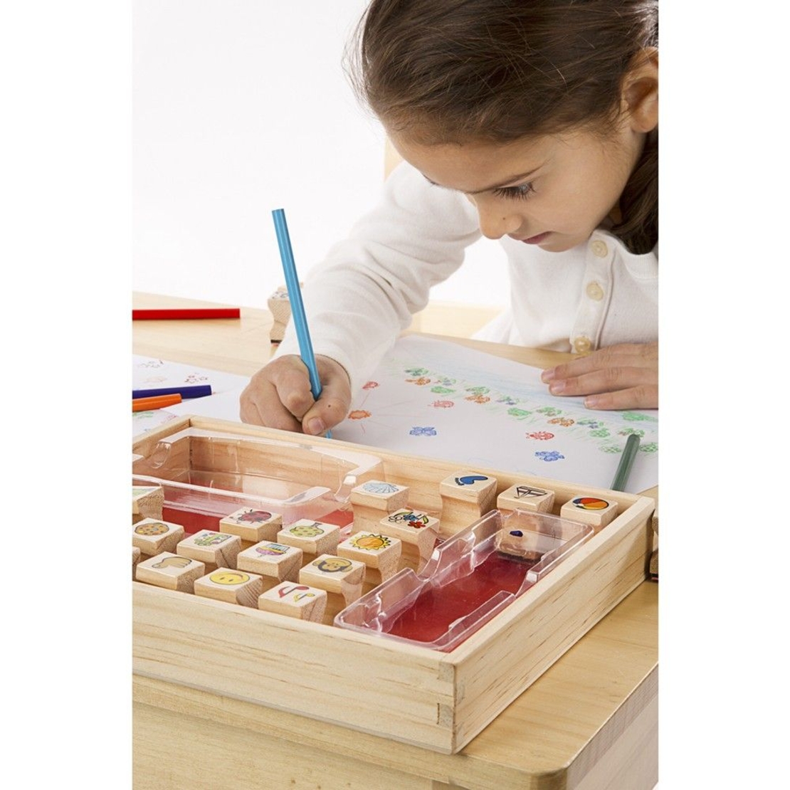Дървени печати Melissa and Doug Важните неща 19362