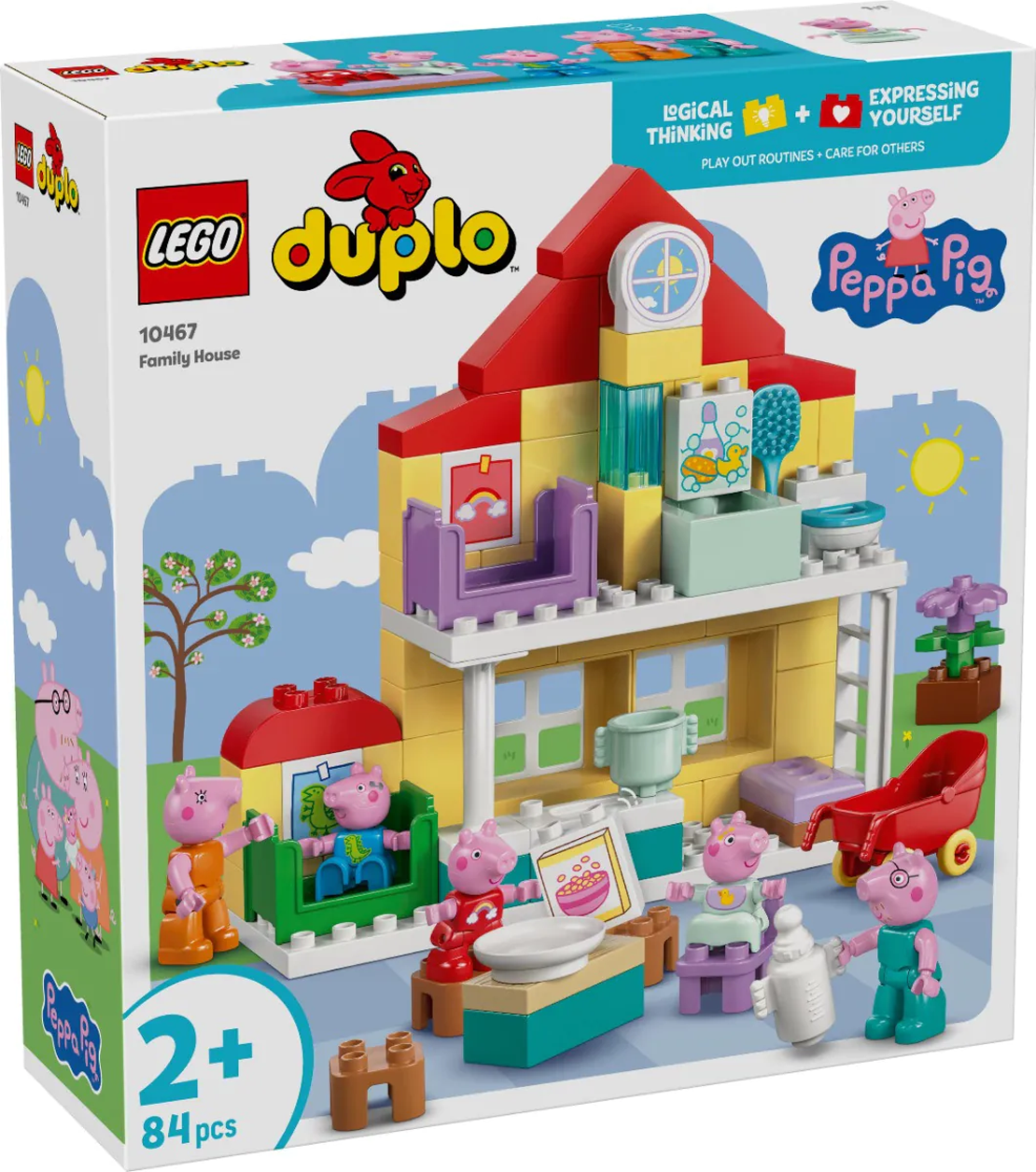 LEGO® DUPLO® Peppa Pig Семейна къща 10467