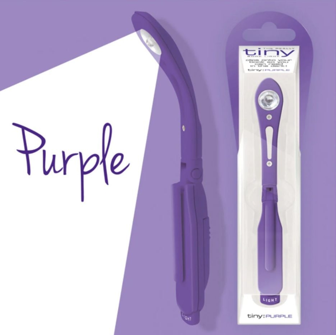 Малка цветна лампичка - Purple