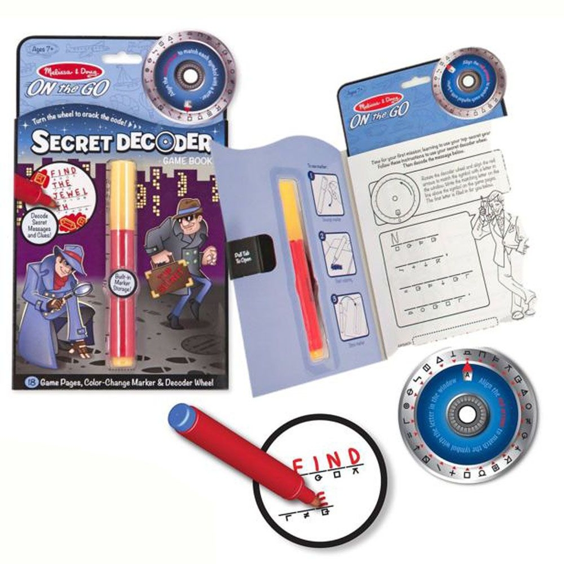 Детективски комплект Melissa and Doug Таен декодер 15238