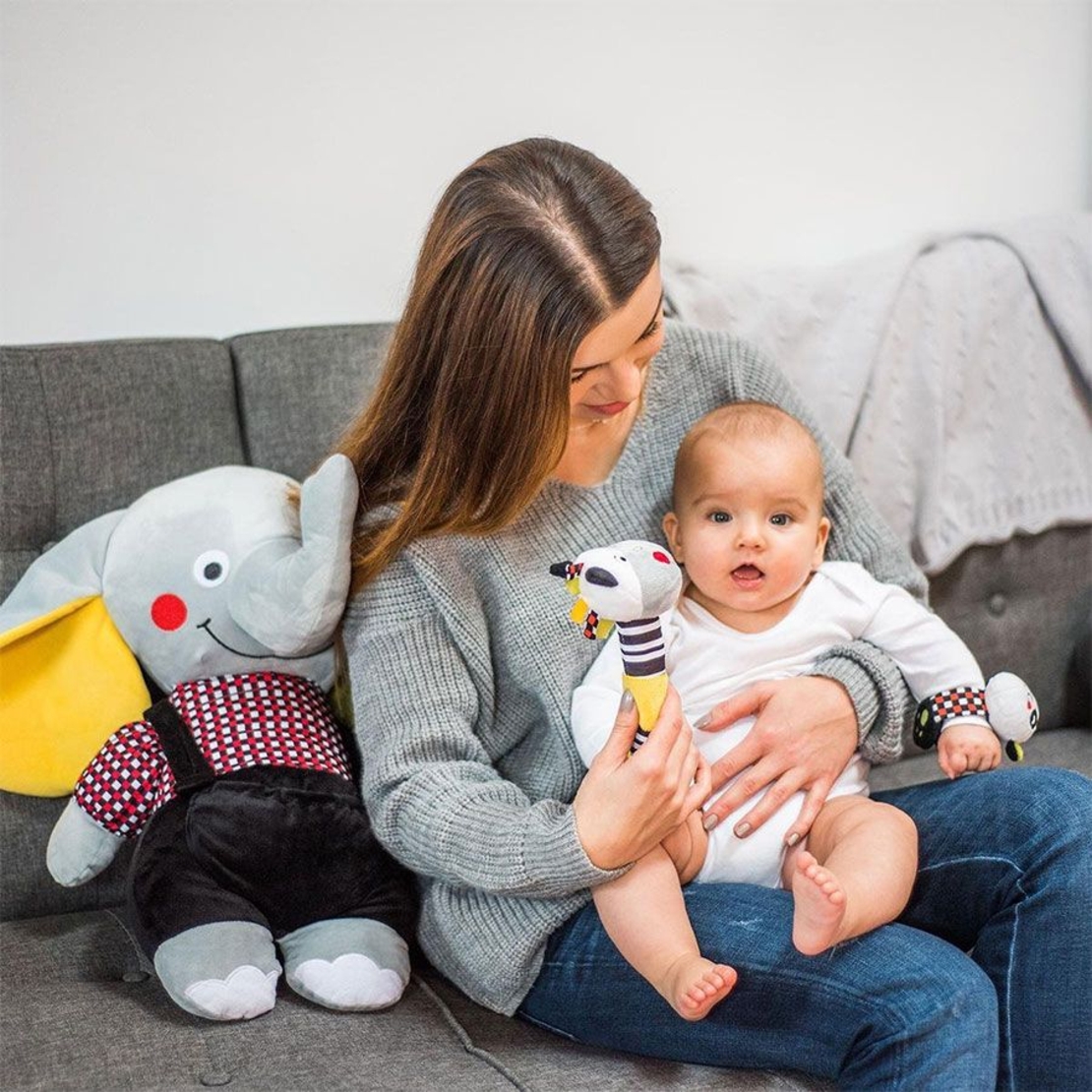 Дрънкалка Babyono C-MORE Пандата Арчи 635