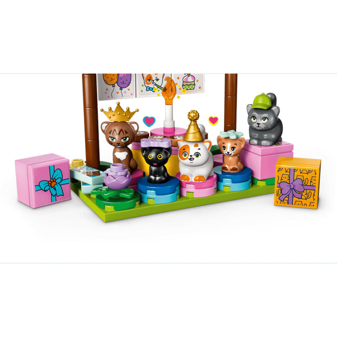 LEGO® Friends Котешко парти за рожден ден и дървесна къща 42666