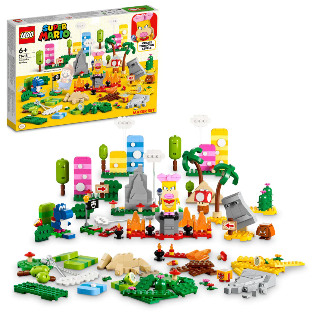 LEGO® Super Mario™ Комплект кутия с творчески инструменти 71418